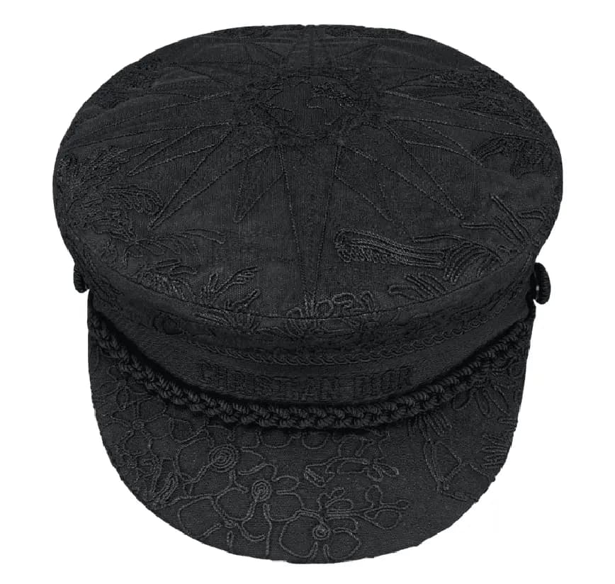 Mũ Dior Travel Cap 'Black Blue Cotton' 31REV920X131-C588 Mũ Dior Travel Cap 'Black Blue Cotton' 31REV920X131-C588