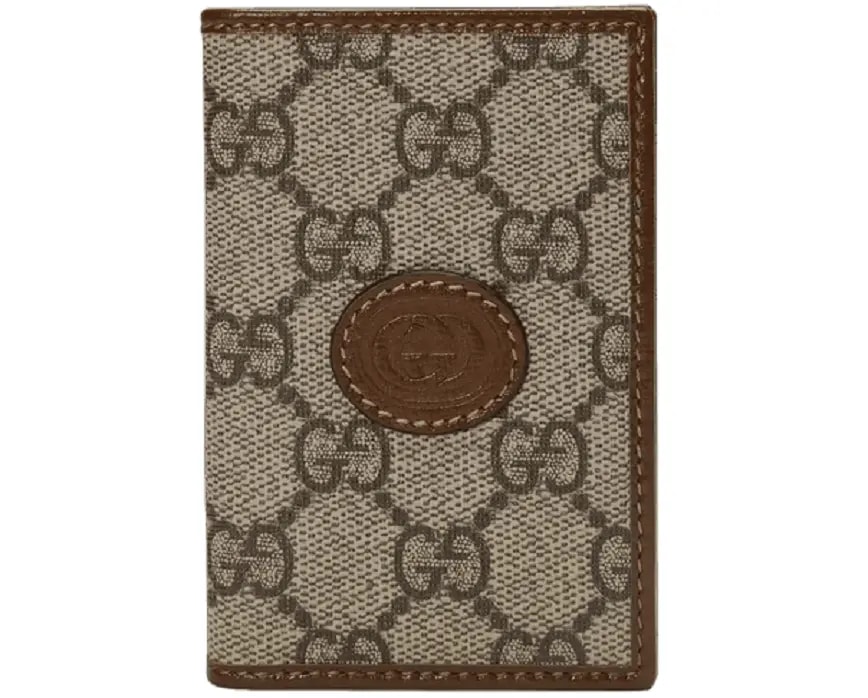 Ví Gucci GG Supreme Card Case 'Beige' 699267-92TCG-8563 — kich-thuoc: 7cm-x-10-5cm Ví Gucci GG Supreme Card Case 'Beige' 699267-92TCG-8563 — kich-thuoc: 7cm-x-10-5cm