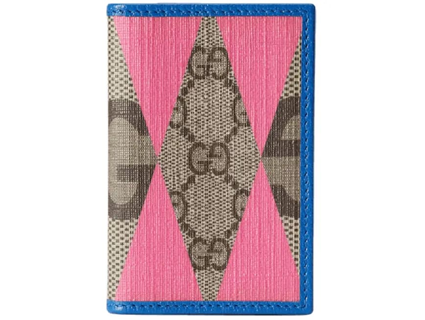 Ví Gucci GG Rhombus Print Card Case 'Multicolor' 699267-FAA3C-9841 Ví Gucci GG Rhombus Print Card Case 'Multicolor' 699267-FAA3C-9841