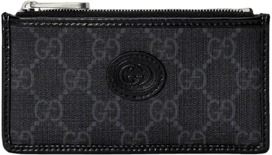 Ví Gucci Card Case Interlocking G 'Black' 697717-92TCF-1000 Ví Gucci Card Case Interlocking G 'Black' 697717-92TCF-1000