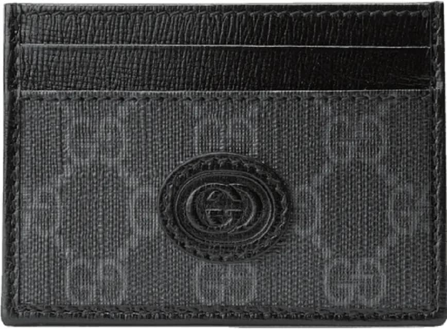 Ví Gucci Card Case Interlocking G 'Black' 673002-92TCN-1000 Ví Gucci Card Case Interlocking G 'Black' 673002-92TCN-1000