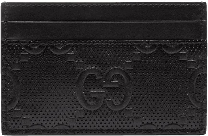 Ví Gucci GG Embossed Card Case 'Black' 625564-1W3AN-1000 Ví Gucci GG Embossed Card Case 'Black' 625564-1W3AN-1000