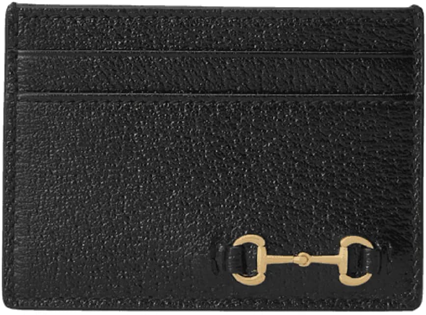 Ví Gucci Card Case Horsebit 'Black' 700469-DJ20G-1000 Ví Gucci Card Case Horsebit 'Black' 700469-DJ20G-1000