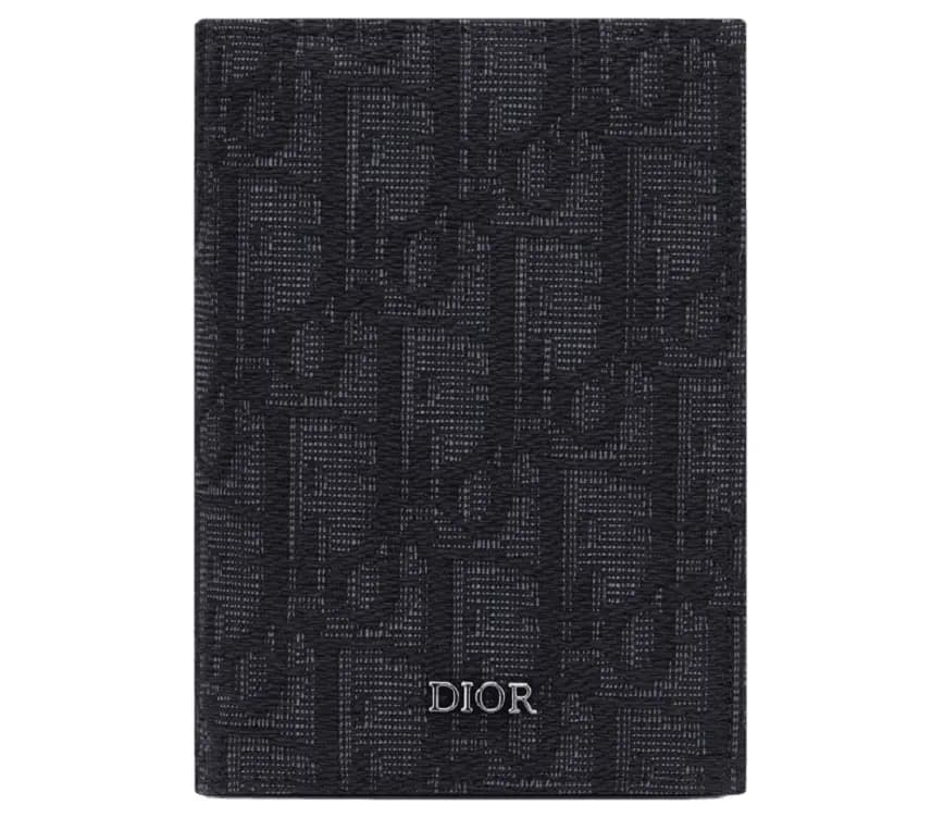 Ví Dior BI-Fold Card Holder 'Black Dior' 2ESCH138YSE-H03E Ví Dior BI-Fold Card Holder 'Black Dior' 2ESCH138YSE-H03E