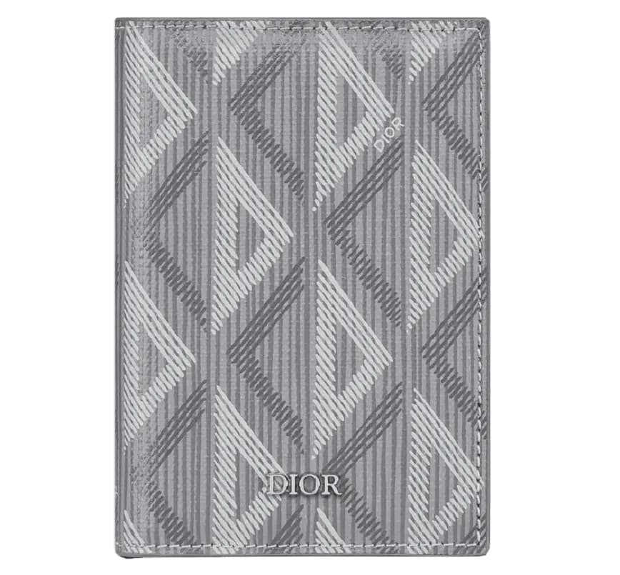 Ví Dior BI-Fold Card Holder 'Grey CD Diamond' 2ESCH138DCO-H42E Ví Dior BI-Fold Card Holder 'Grey CD Diamond' 2ESCH138DCO-H42E