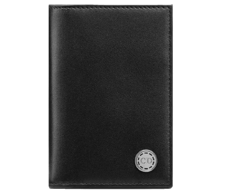 Ví Dior BI-Fold Card Holder 'Black CD Button' 2LECH138CDB-H00N Ví Dior BI-Fold Card Holder 'Black CD Button' 2LECH138CDB-H00N