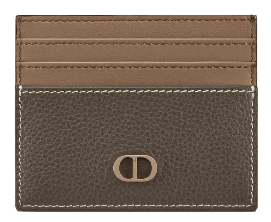 Ví Dior Card Holder 'Ebony CD Icon' 2ESCH135CDI-H45E Ví Dior Card Holder 'Ebony CD Icon' 2ESCH135CDI-H45E