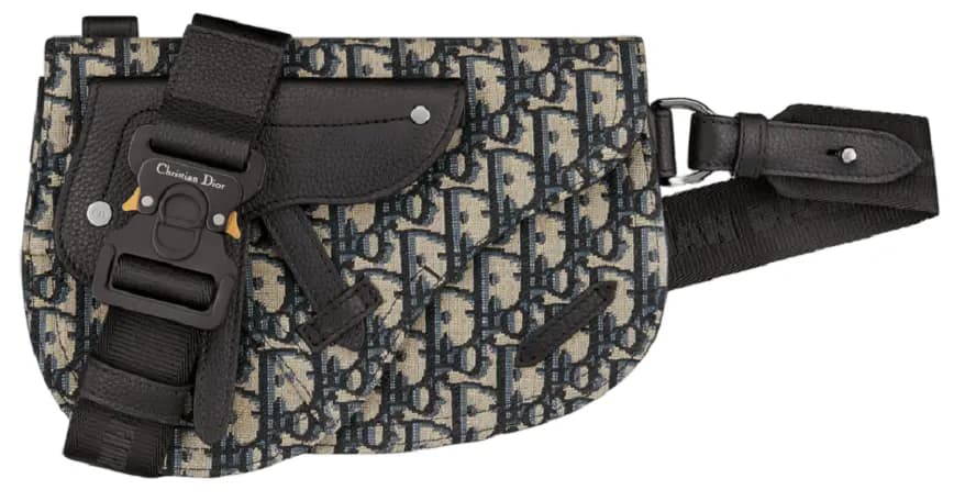 Túi Dior Saddle Pouch 'Beige Black Dior' 1ADPO044YKY-H27E Túi Dior Saddle Pouch 'Beige Black Dior' 1ADPO044YKY-H27E