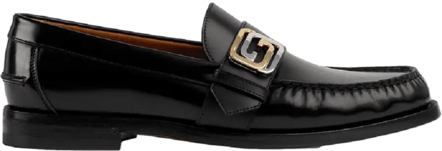 Giày Gucci Interlocking G 'Black' 723631-17X00-1000 Giày Gucci Interlocking G 'Black' 723631-17X00-1000