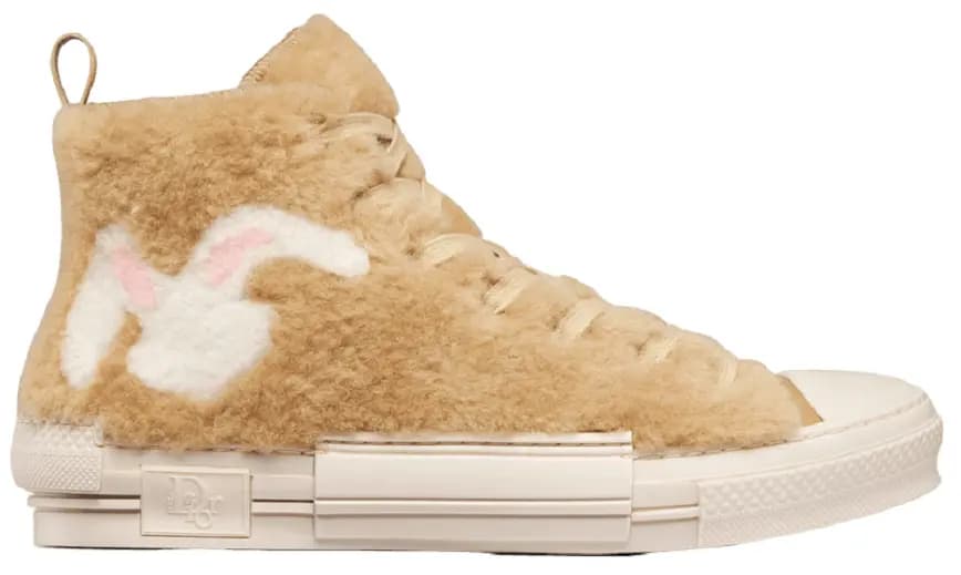 Giày Dior By Erl B23 High 'Beige Shearling Rabbit' 3SH129ZTR-H100 Giày Dior By Erl B23 High 'Beige Shearling Rabbit' 3SH129ZTR-H100