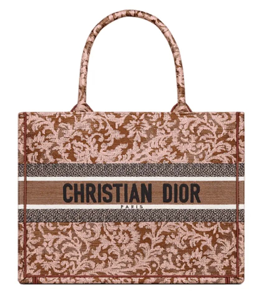 Túi Dior Book Tote Medium 'Metallic Pink' M1296ZRWI-M79E Túi Dior Book Tote Medium 'Metallic Pink' M1296ZRWI-M79E