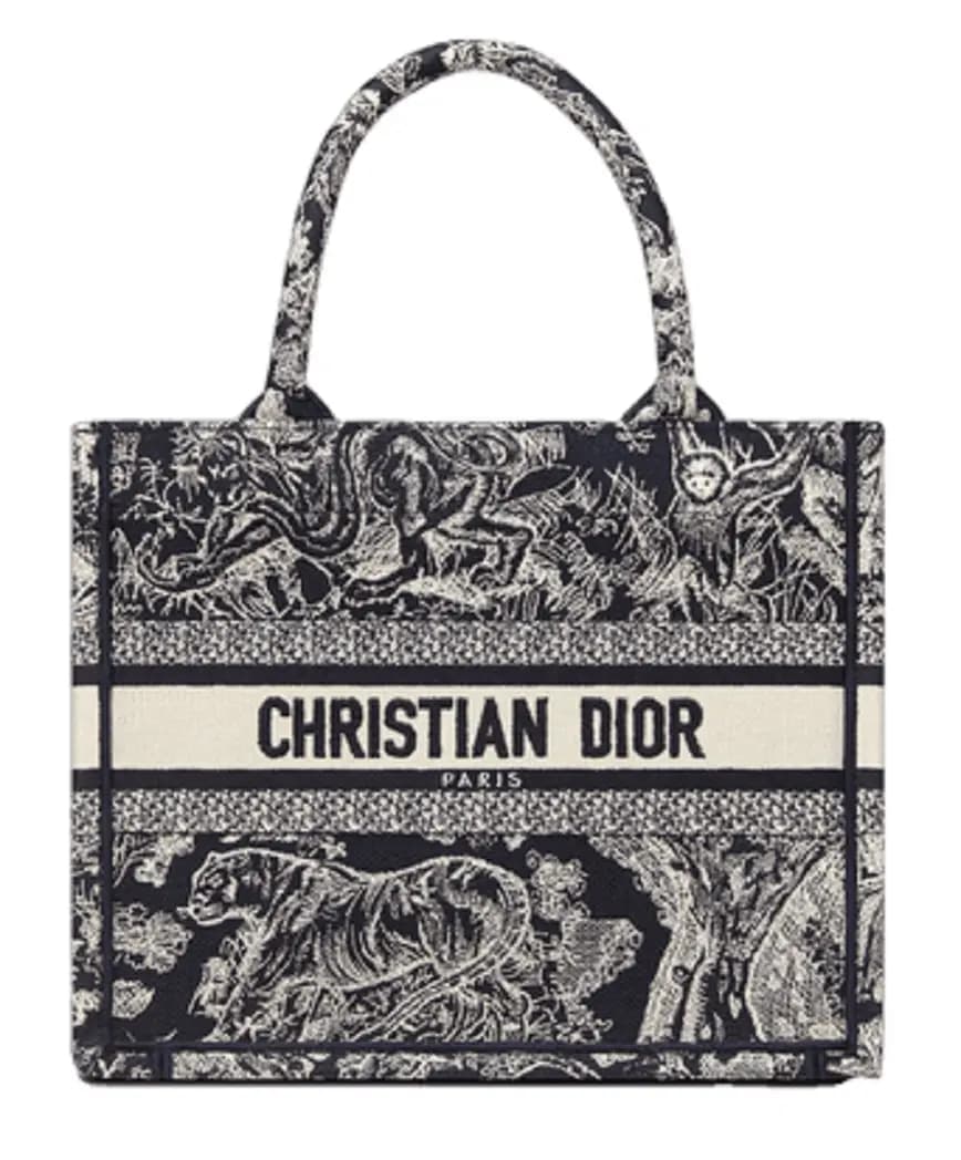 Túi Dior Book Tote Small 'Blue Reverse Embroidery' M1265ZRGO-M928 Túi Dior Book Tote Small 'Blue Reverse Embroidery' M1265ZRGO-M928