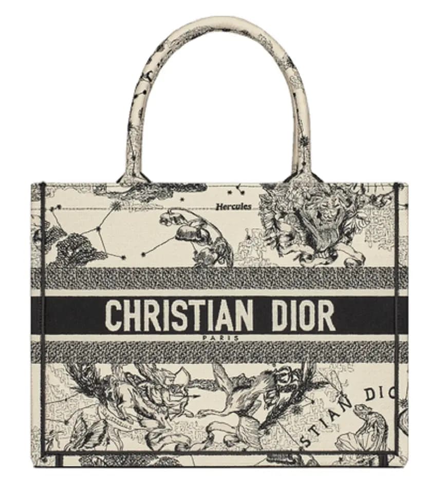 Túi Dior Book Tote Medium 'Latte Dior Zodiac' M1296ZRHZ-M941 Túi Dior Book Tote Medium 'Latte Dior Zodiac' M1296ZRHZ-M941