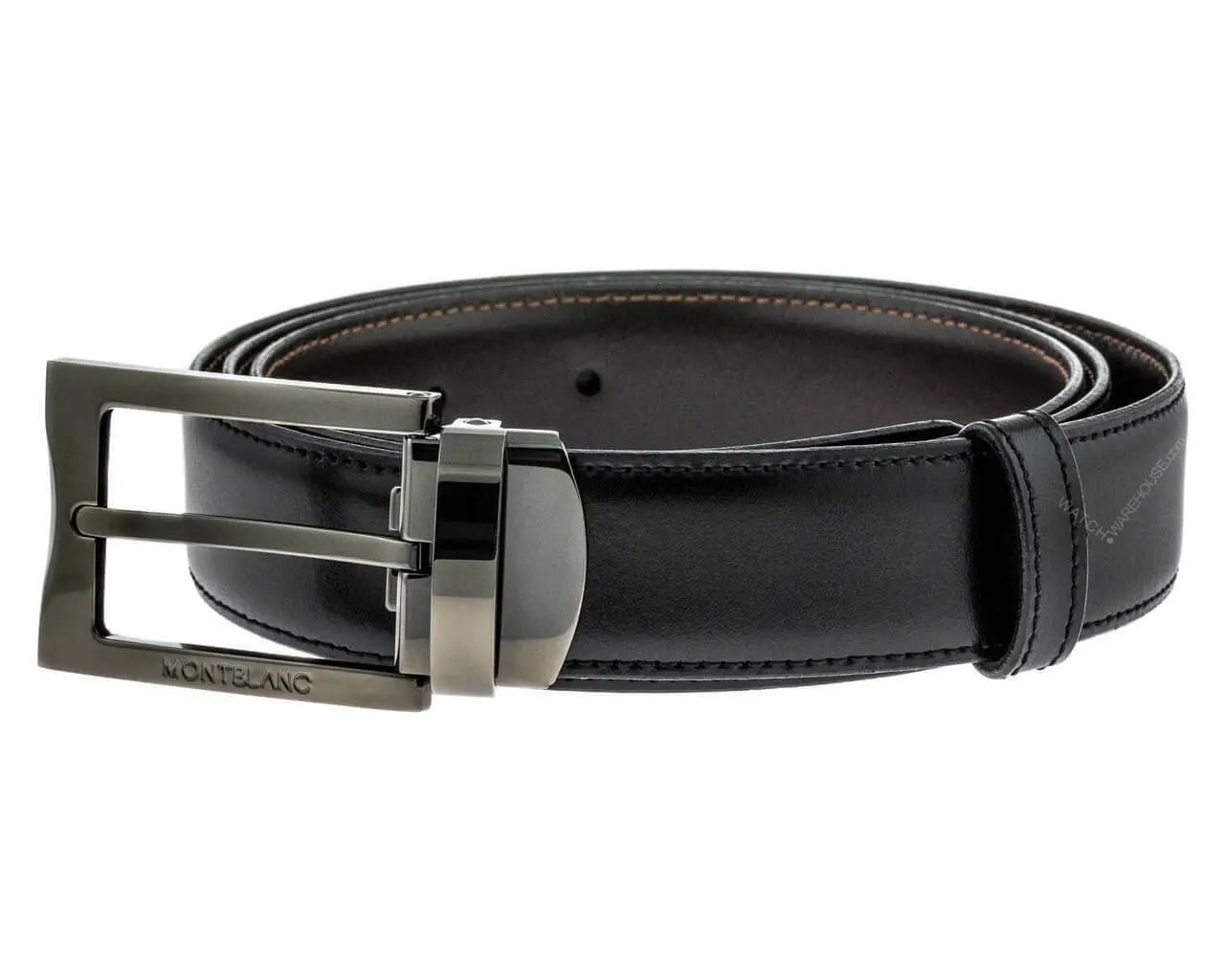 Thắt lưng Montblanc Rectangular Buckle Reversible 105080 Thắt lưng Montblanc Rectangular Buckle Reversible 105080