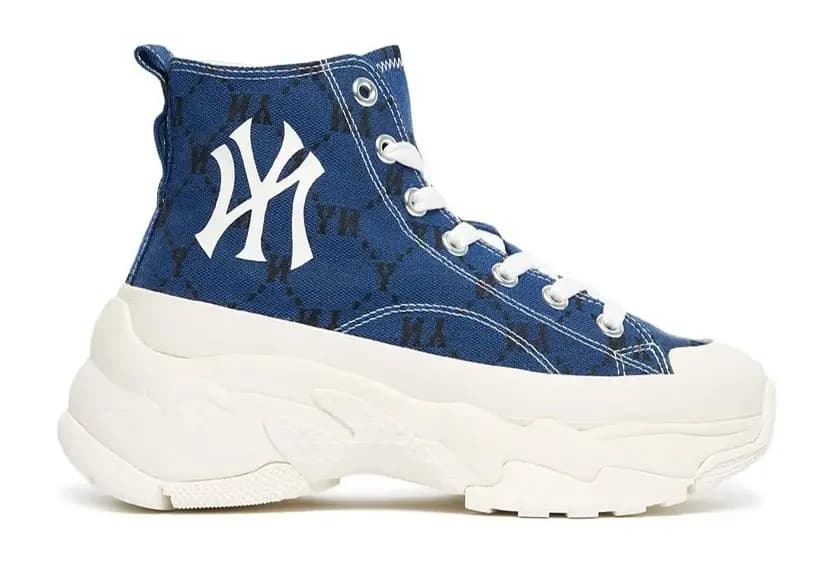 Giày MLB Chunky High Mono Jaquard New York Yankees 3ASHU311N-50BLD Giày MLB Chunky High Mono Jaquard New York Yankees 3ASHU311N-50BLD