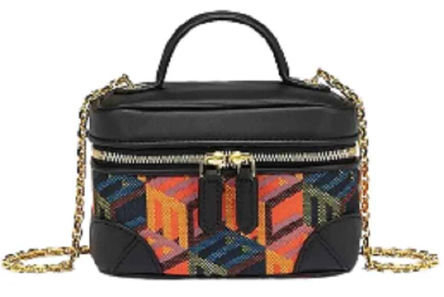 Túi MCM Rockstar Vanity Case in Cubic Monogram Jacquard MWRCSCK03MT001 Túi MCM Rockstar Vanity Case in Cubic Monogram Jacquard MWRCSCK03MT001