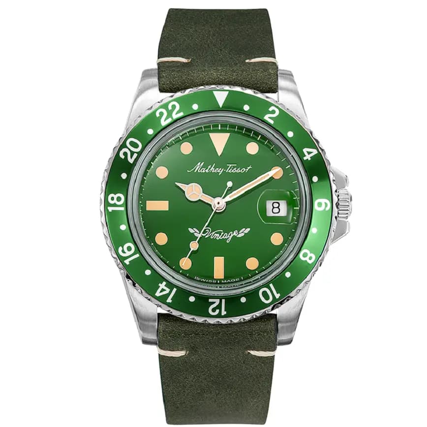 Đồng Hồ Mathey Tissot Mathey Vintage 'Green' H900ATLV Đồng Hồ Mathey Tissot Mathey Vintage 'Green' H900ATLV