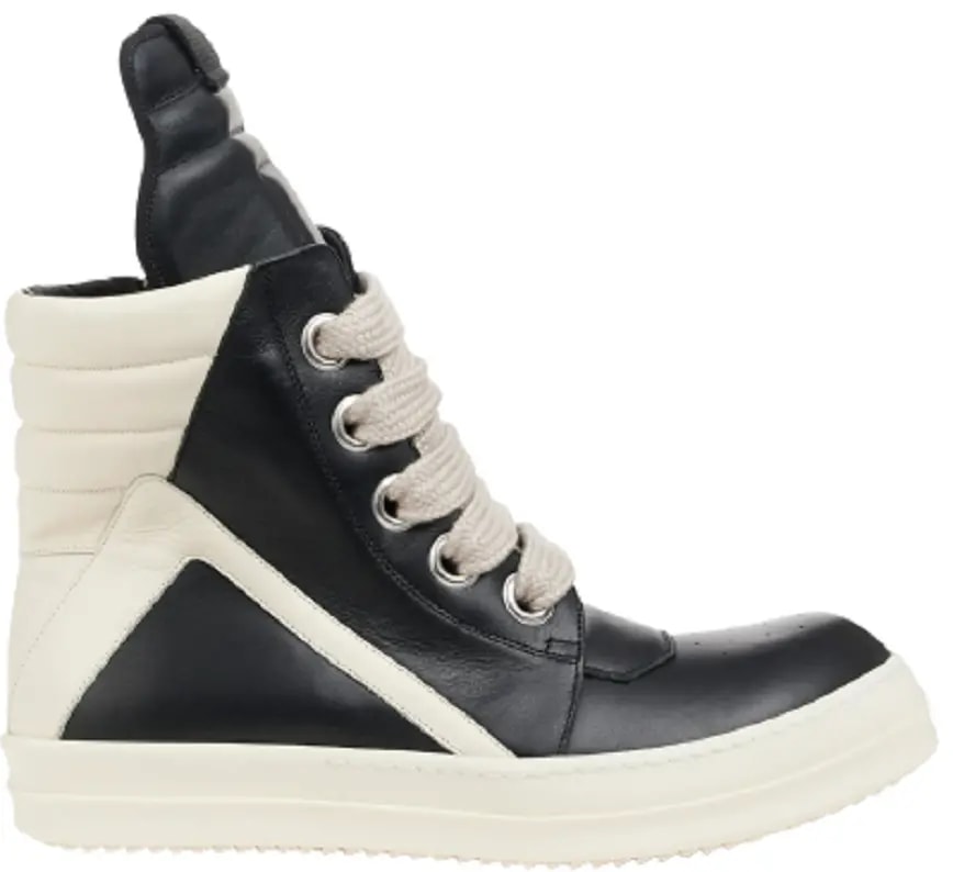 Giày Rick Owens FW22 Strobe 'Black And Milk' rp02b6894lpow1-911 — kich-thuoc: 36 Giày Rick Owens FW22 Strobe 'Black And Milk' rp02b6894lpow1-911 — kich-thuoc: 36