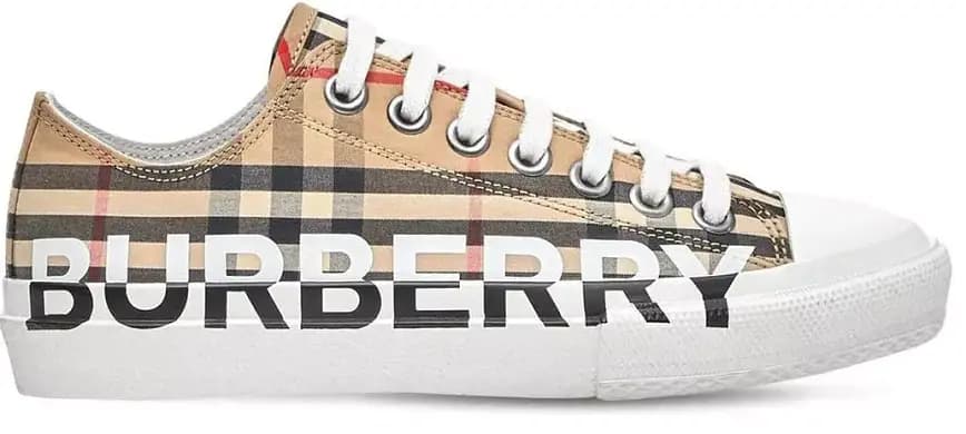 Giày Burberry Logo Print Vintage Check Sneakers 8024301 Giày Burberry Logo Print Vintage Check Sneakers 8024301