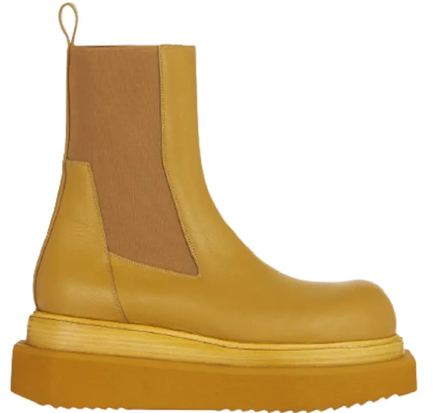 Giày Rick Owens SS22 Fogachine Beatle 'Sulphate' ru01b1877lde-72 Giày Rick Owens SS22 Fogachine Beatle 'Sulphate' ru01b1877lde-72