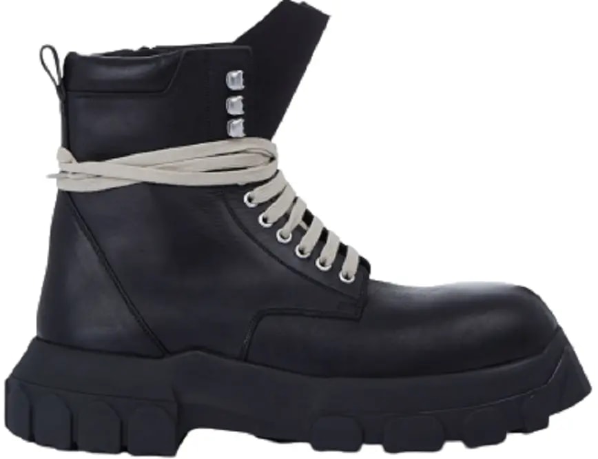 Giày Rick Owens SS22 Fogachine Laceup 'Black' ru01b1880lge-99 — kich-thuoc: 41 Giày Rick Owens SS22 Fogachine Laceup 'Black' ru01b1880lge-99 — kich-thuoc: 41