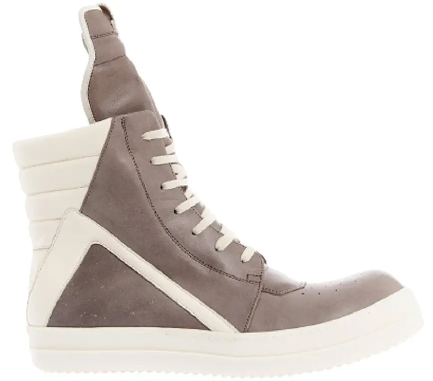 Giày Rick Owens SS22 Fogachine Geobasket 'Dust Grey' ru01b1894lm-34111 — kich-thuoc: 40 Giày Rick Owens SS22 Fogachine Geobasket 'Dust Grey' ru01b1894lm-34111 — kich-thuoc: 40