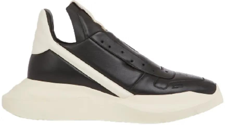 Giày Rick Owens FW22 Strobe Runner 'Black And Milk' ru02b2814lpo-911 Giày Rick Owens FW22 Strobe Runner 'Black And Milk' ru02b2814lpo-911