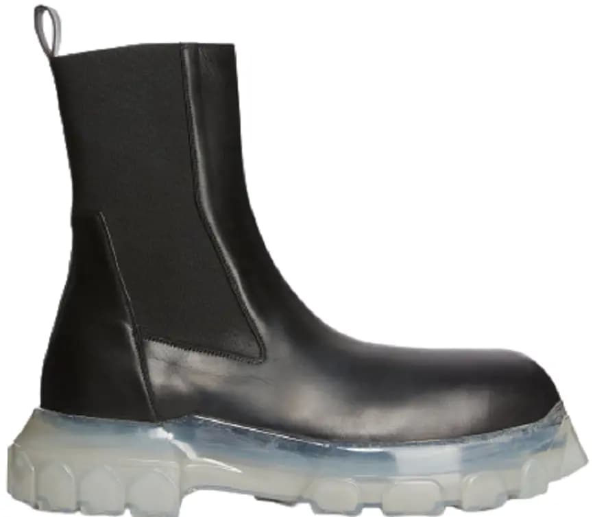 Giày Rick Owens FW22 Strobe Beatle 'Black Cortina' ru02b2881lcg-90 Giày Rick Owens FW22 Strobe Beatle 'Black Cortina' ru02b2881lcg-90