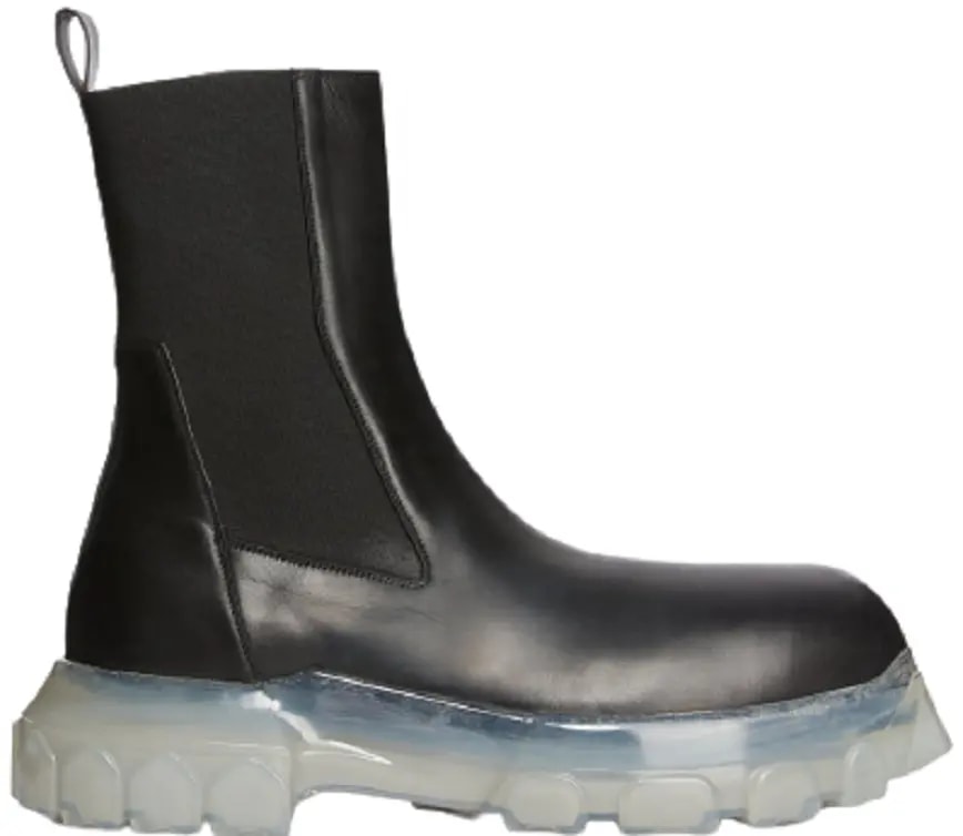 Giày Rick Owens FW22 Strobe Beatle 'Black Cortina' ru02b2881lcg-90 — kich-thuoc: 40 Giày Rick Owens FW22 Strobe Beatle 'Black Cortina' ru02b2881lcg-90 — kich-thuoc: 40