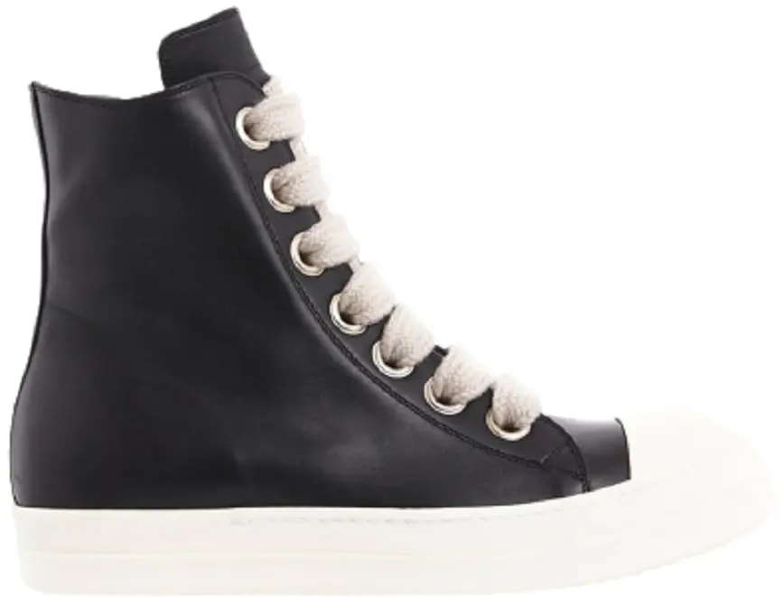 Giày Rick Owens FW22 Strobe 'Black And Milk' ru02b2890lpow1-911 — kich-thuoc: 43 Giày Rick Owens FW22 Strobe 'Black And Milk' ru02b2890lpow1-911 — kich-thuoc: 43