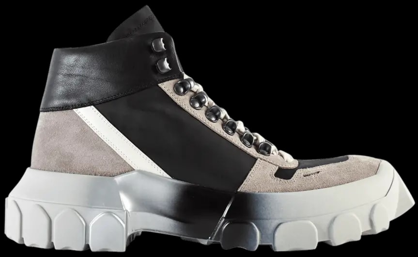 Giày Rick Owens Tractor 'Black Dust Grey' RU19F4893-LCOM4-100 — kich-thuoc: 42 Giày Rick Owens Tractor 'Black Dust Grey' RU19F4893-LCOM4-100 — kich-thuoc: 42