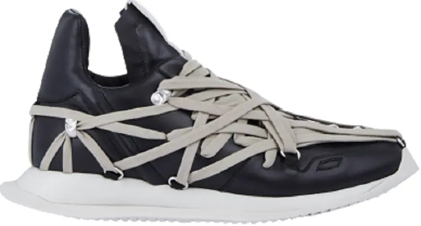 Giày Rick Owens SS22 Fogachine Runner 'Black And Oyster' ru01b1812lpo-96161 — kich-thuoc: 41 Giày Rick Owens SS22 Fogachine Runner 'Black And Oyster' ru01b1812lpo-96161 — kich-thuoc: 41