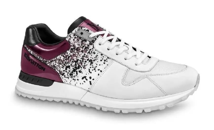 Giày Louis Vuitton Run Away Sneaker White Purple 1A5YHR Giày Louis Vuitton Run Away Sneaker White Purple 1A5YHR
