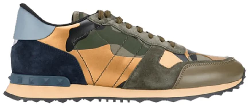 Giày Valentino Rockrunner 'Camo Black Green' RY0S0723-IVN-WG0 Giày Valentino Rockrunner 'Camo Black Green' RY0S0723-IVN-WG0