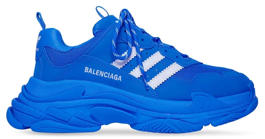 Giày Balenciaga x Adidas Triple S 'Blue' 712764-W2ZB2-4090 Giày Balenciaga x Adidas Triple S 'Blue' 712764-W2ZB2-4090