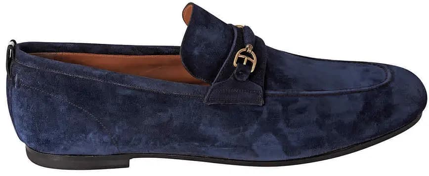 Giày Bally Plintor Bit Suede Loafer 'Ink' 6223008 Giày Bally Plintor Bit Suede Loafer 'Ink' 6223008