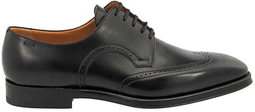 Giày Bally Scanlan Leather Lace-up Brogue Oxford 'Black' 6193732 — kich-thuoc: lien-he-order Giày Bally Scanlan Leather Lace-up Brogue Oxford 'Black' 6193732 — kich-thuoc: lien-he-order