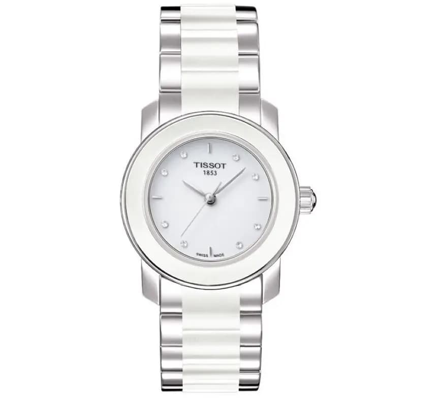 Đồng Hồ Tissot T-Trend Cera Diamond 'White' T064-210-22-016-00 Đồng Hồ Tissot T-Trend Cera Diamond 'White' T064-210-22-016-00