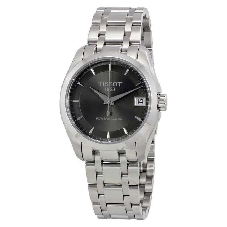 Đồng Hồ Tissot Couturier Powermatic 80 'Anthracite' T035-207-11-061-00 — kich-thuoc: 32-mm Đồng Hồ Tissot Couturier Powermatic 80 'Anthracite' T035-207-11-061-00 — kich-thuoc: 32-mm