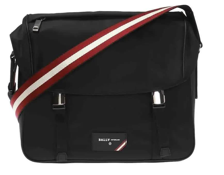 Túi Bally Fabro Black Nylon 'Black' 6226335 Túi Bally Fabro Black Nylon 'Black' 6226335