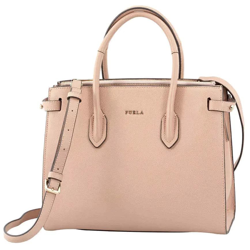 Túi Furla Pin S Leather Satchel Bag 'Moonstone' 924569 Túi Furla Pin S Leather Satchel Bag 'Moonstone' 924569