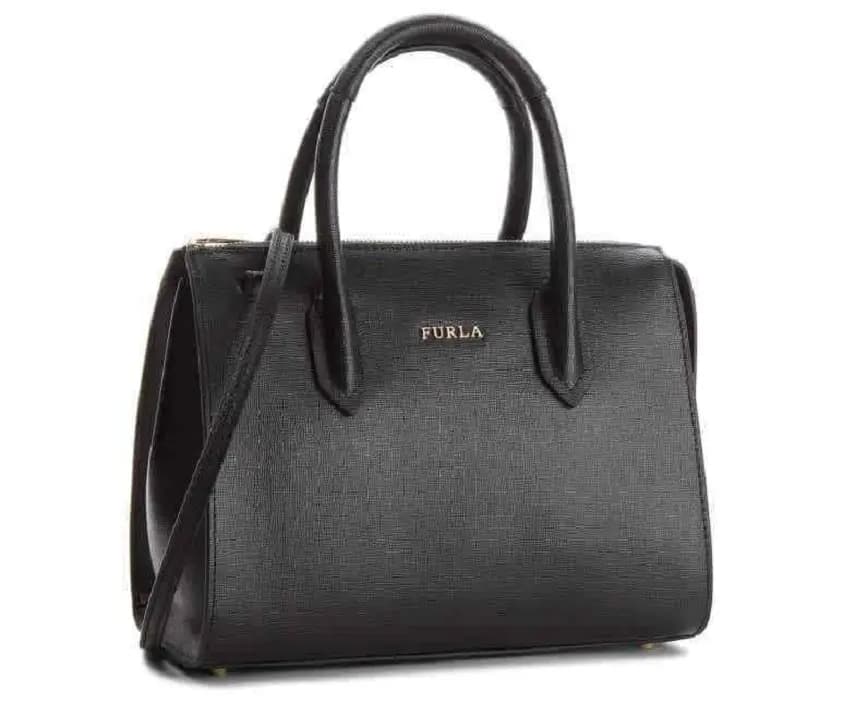 Túi Furla Ladies Pin S Leather Satchel 'Black' 942274 Túi Furla Ladies Pin S Leather Satchel 'Black' 942274