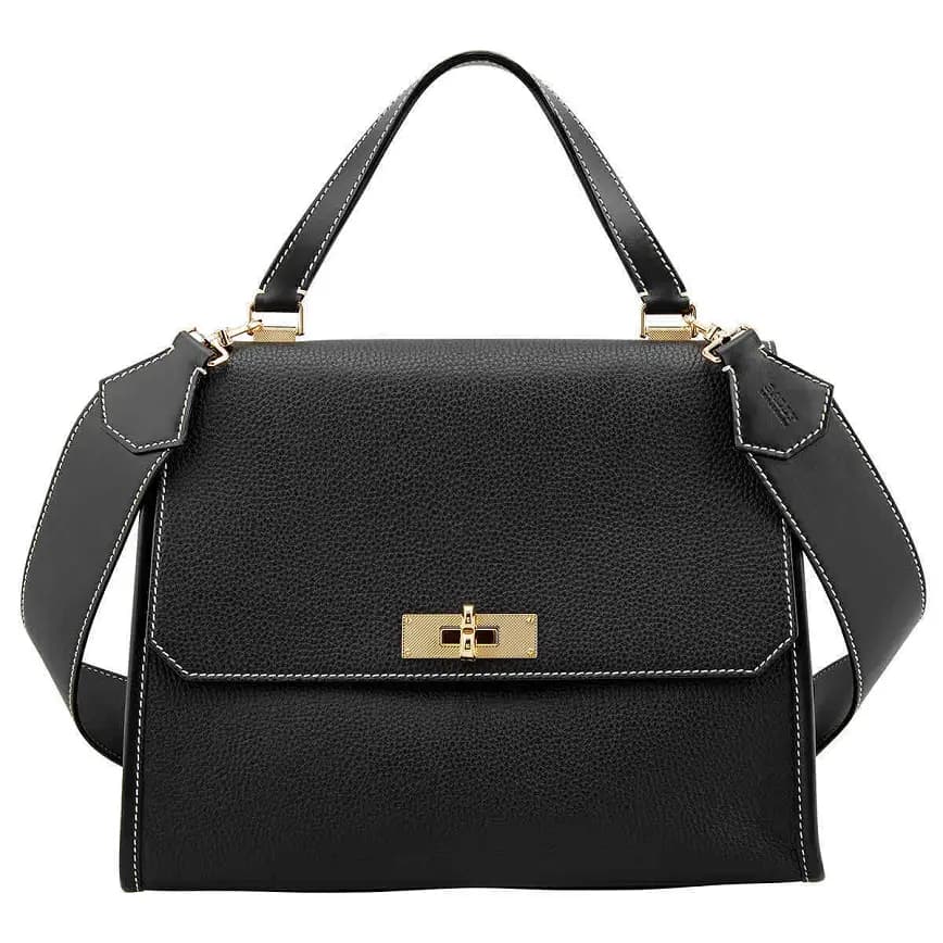 Túi Bally Breeze Leather 'Black' 6224488 Túi Bally Breeze Leather 'Black' 6224488