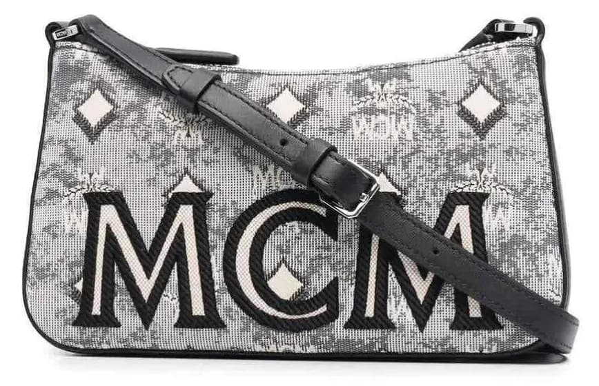 Túi MCM Ladies Mini Shoulder 'Grey' MWSBATQ01EG Túi MCM Ladies Mini Shoulder 'Grey' MWSBATQ01EG