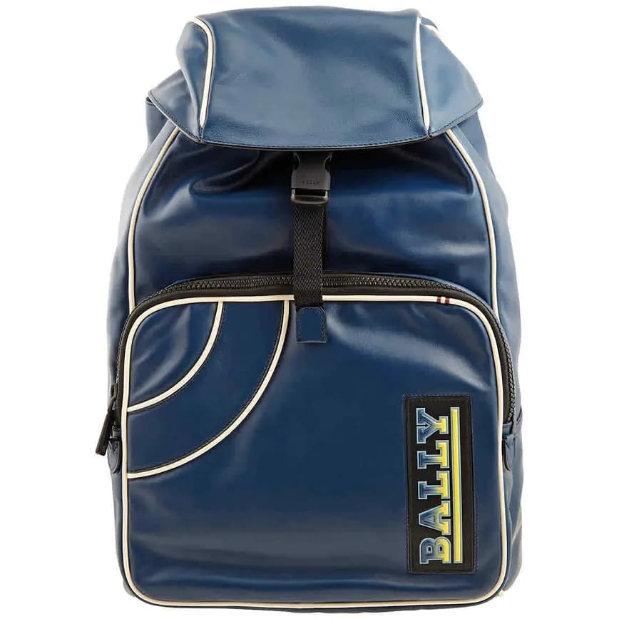 Balo Bally Shake Abi Leather 'Blue' 6231744 Balo Bally Shake Abi Leather 'Blue' 6231744