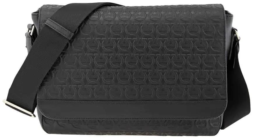 Túi Salvatore Ferragamo Gancini Messenger 'Black' 24A441-725981 Túi Salvatore Ferragamo Gancini Messenger 'Black' 24A441-725981