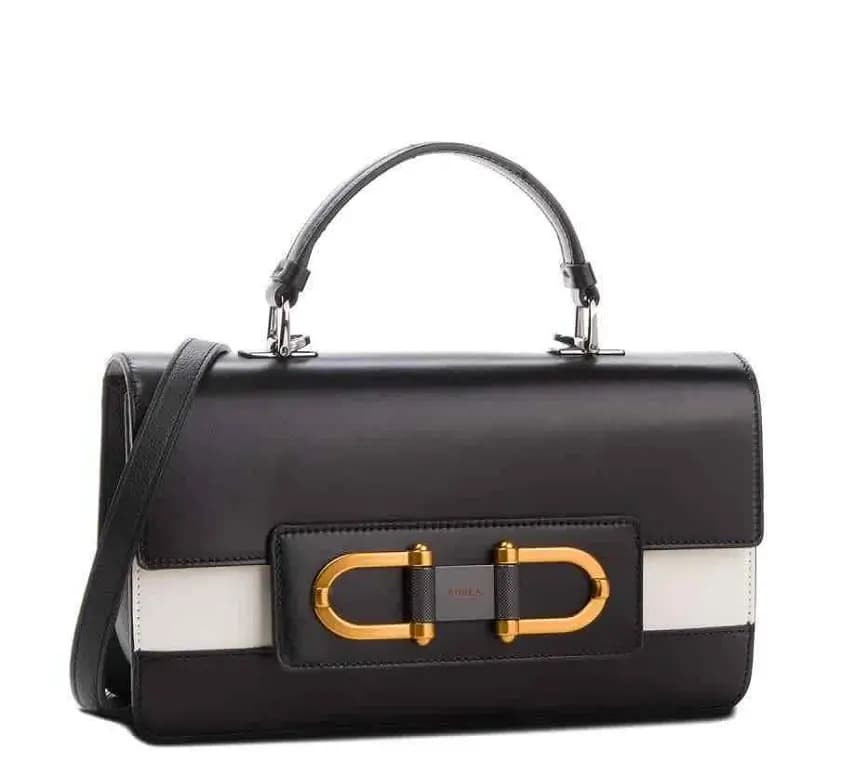 Túi Furla Bellaria S Top Handle Bag In Onyx 'Black' 984419 Túi Furla Bellaria S Top Handle Bag In Onyx 'Black' 984419
