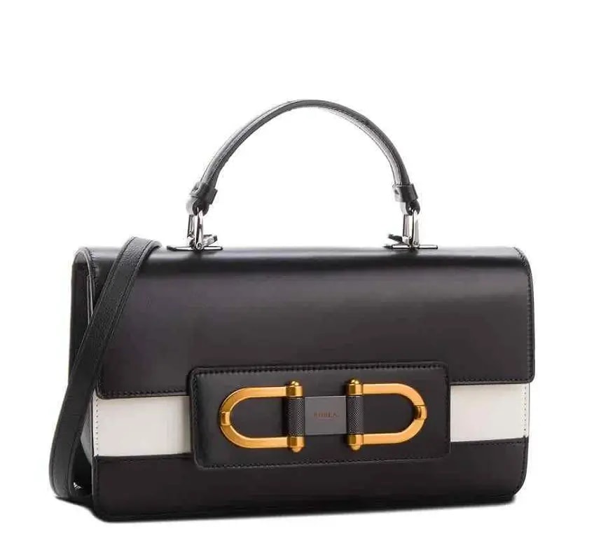 Túi Furla Bellaria S Top Handle Bag In Onyx 'Black' 984419 — kich-thuoc: lien-he-order Túi Furla Bellaria S Top Handle Bag In Onyx 'Black' 984419 — kich-thuoc: lien-he-order