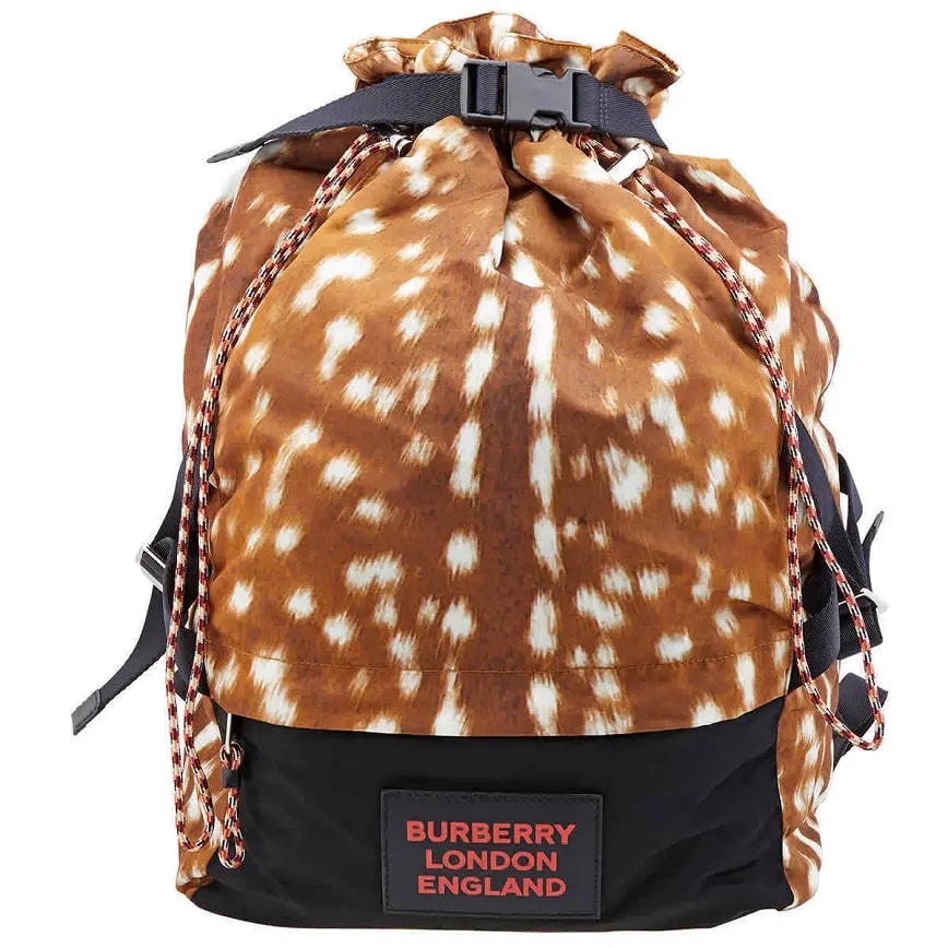 Balo Burberry Deer Print 'Tan White' 8013533 — kich-thuoc: lien-he-order Balo Burberry Deer Print 'Tan White' 8013533 — kich-thuoc: lien-he-order
