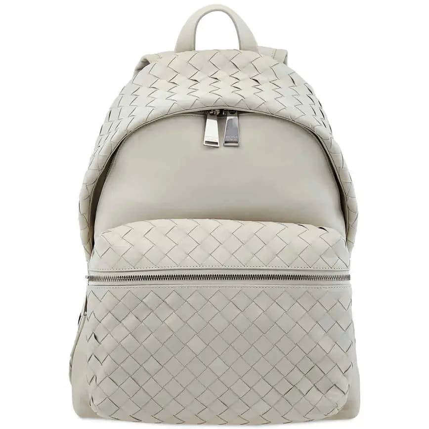 Balo Bottega Veneta Intrecciato Weave 'White' 599634-VCPQ2-9608 Balo Bottega Veneta Intrecciato Weave 'White' 599634-VCPQ2-9608
